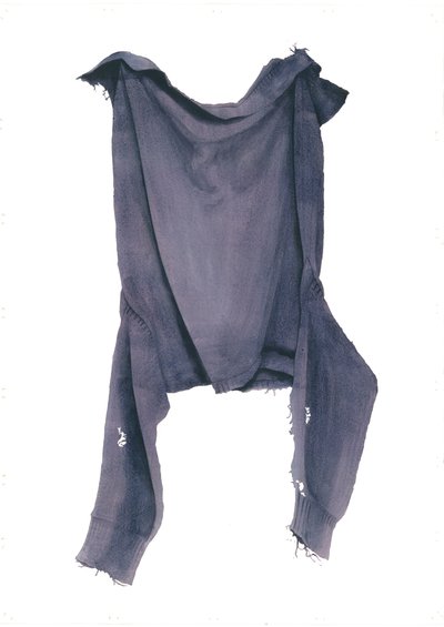 Jersey apolillado de frente, 2003 de Miles Contemporary Artist Thistlethwaite